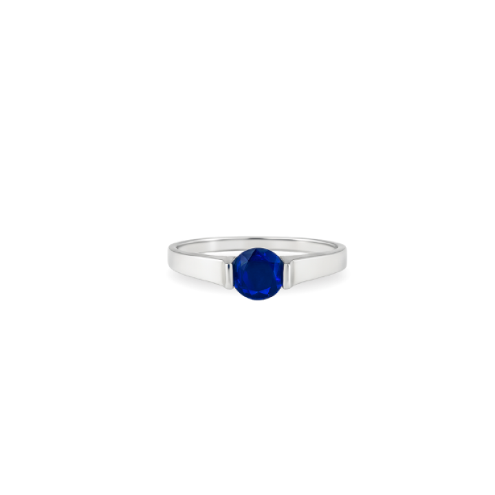 Anillo Zirconia Azul