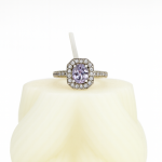 Anillo Zirconia Lila