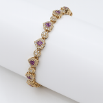 Pulsera Eslabón de Corazón